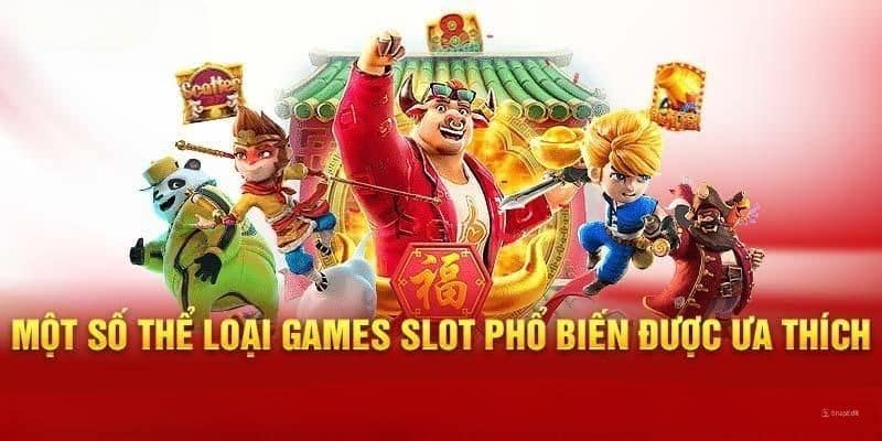 Các thể loại slot game phổ biến tại MB66